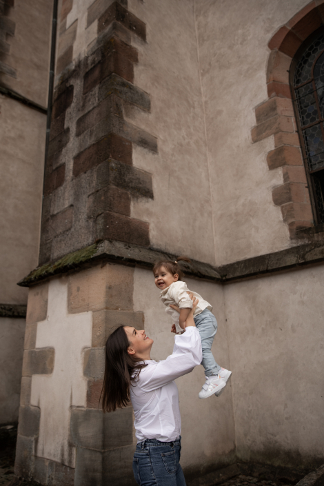 Séance mère-fille en Alsace